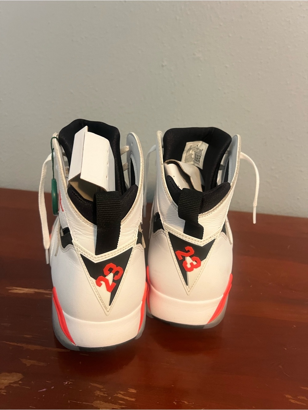 Air Jordan 7 Retro White Infrared - Picture 5 of 11